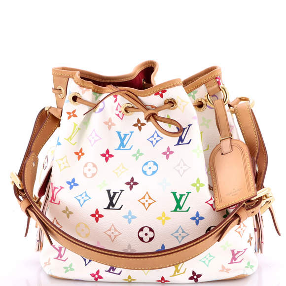 Louis Vuitton Petit Noe Handbag Monogram Multicolor - Picture 1 of 6